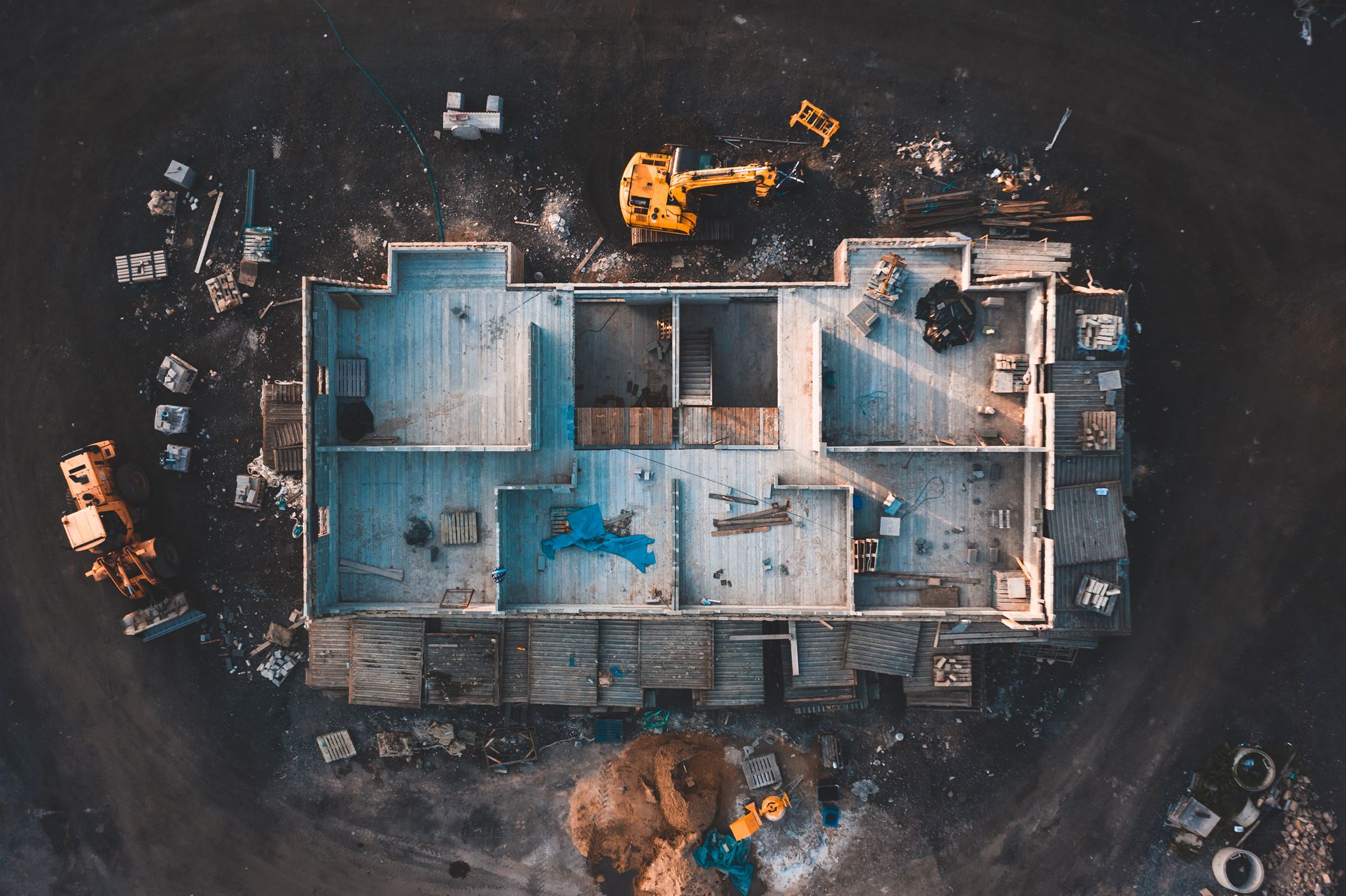 Precision mapping construction area